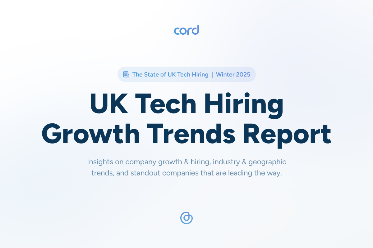 UK Tech Hiring Growth Report